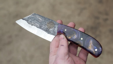 Mini Cleaver - Golden Violet