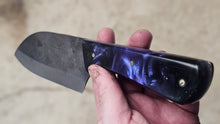 Load image into Gallery viewer, Stainless Santoku - Deep Space Resin Handle
