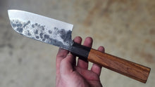 Load image into Gallery viewer, Japanese Spotted Santoku - Wooden Wa Handle