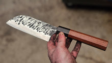 Load image into Gallery viewer, Japanese Stripped Santoku - Wooden Wa Handle