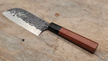Load image into Gallery viewer, Japanese Stripped Santoku - Wooden Wa Handle