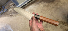 Load image into Gallery viewer, Japanese Stainless Santoku - Satin with Wooden Wa Handle