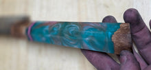Load image into Gallery viewer, Stainless Santoku - Blossom Lake Resin Wa Handle