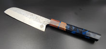 Load image into Gallery viewer, Stainless Santoku - Spotted Night Resin Wa Handle