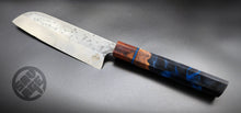 Load image into Gallery viewer, Stainless Santoku - Spotted Night Resin Wa Handle