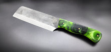 Load image into Gallery viewer, Stainless Savage Chopper - Green Abyss Resin Handle