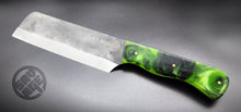 Load image into Gallery viewer, Stainless Savage Chopper - Green Abyss Resin Handle