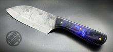 Load image into Gallery viewer, Stainless Santoku - Deep Space Resin Handle
