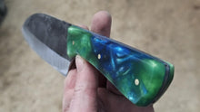 Load image into Gallery viewer, Stainless Steel Santoku - Ocean Borealis