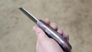 Mini Cleaver - Golden Violet