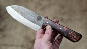 Stainless Steel Santoku - Inferno