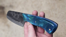 Load image into Gallery viewer, Stainless Steel Santoku - Sea-Glass Gleam