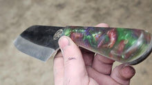 Load image into Gallery viewer, Stainless Steel Santoku - Cosmic Inferno