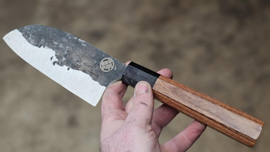 Japanese Santoku - Wooden Wa Handle