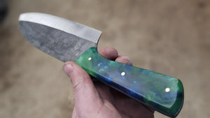 Stainless Steel Santoku - Ocean Borealis