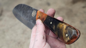 Stainless Steel Santoku - Tigereye