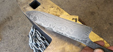 Load image into Gallery viewer, Damascus Chef Knife Making Class - Brisbane